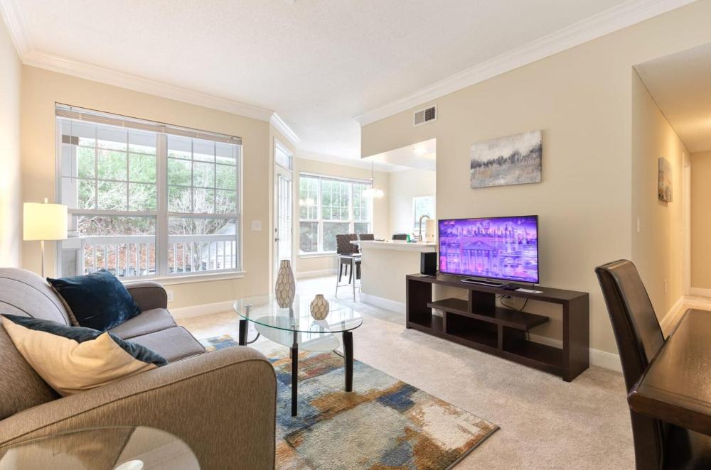 Spacious Apt with Private Balcony